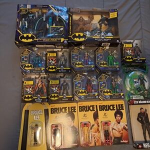 DC and Bruce Lee Action Figure Collection